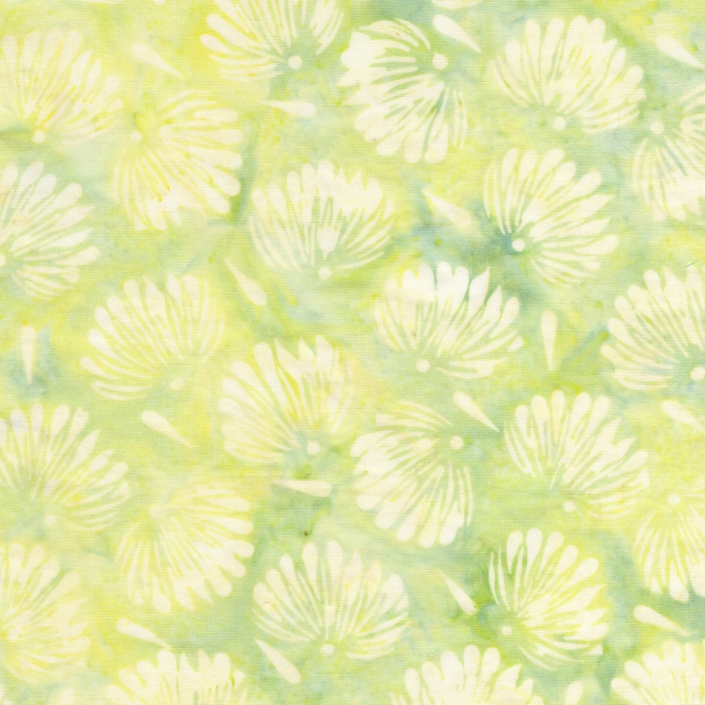 712526610 / Floral Fan Tossed-Green Honeydew