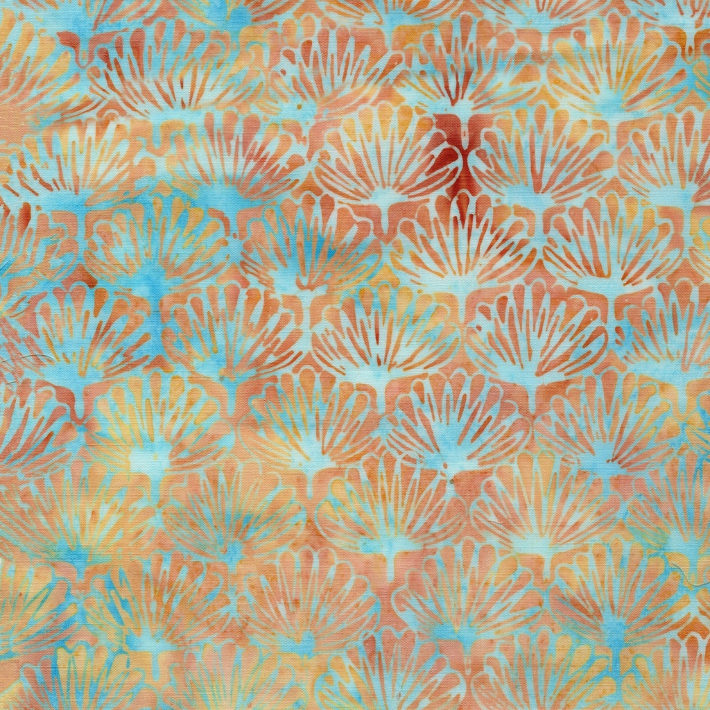 [712527059] 712527059 / Floral Fan -Brown Tumbleweed