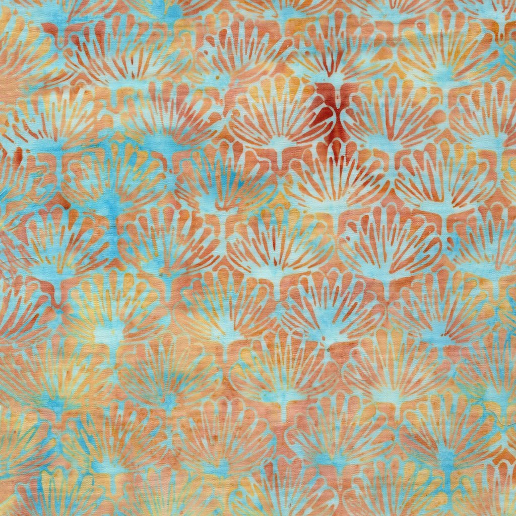 [712527059] 712527059 / Floral Fan -Brown Tumbleweed