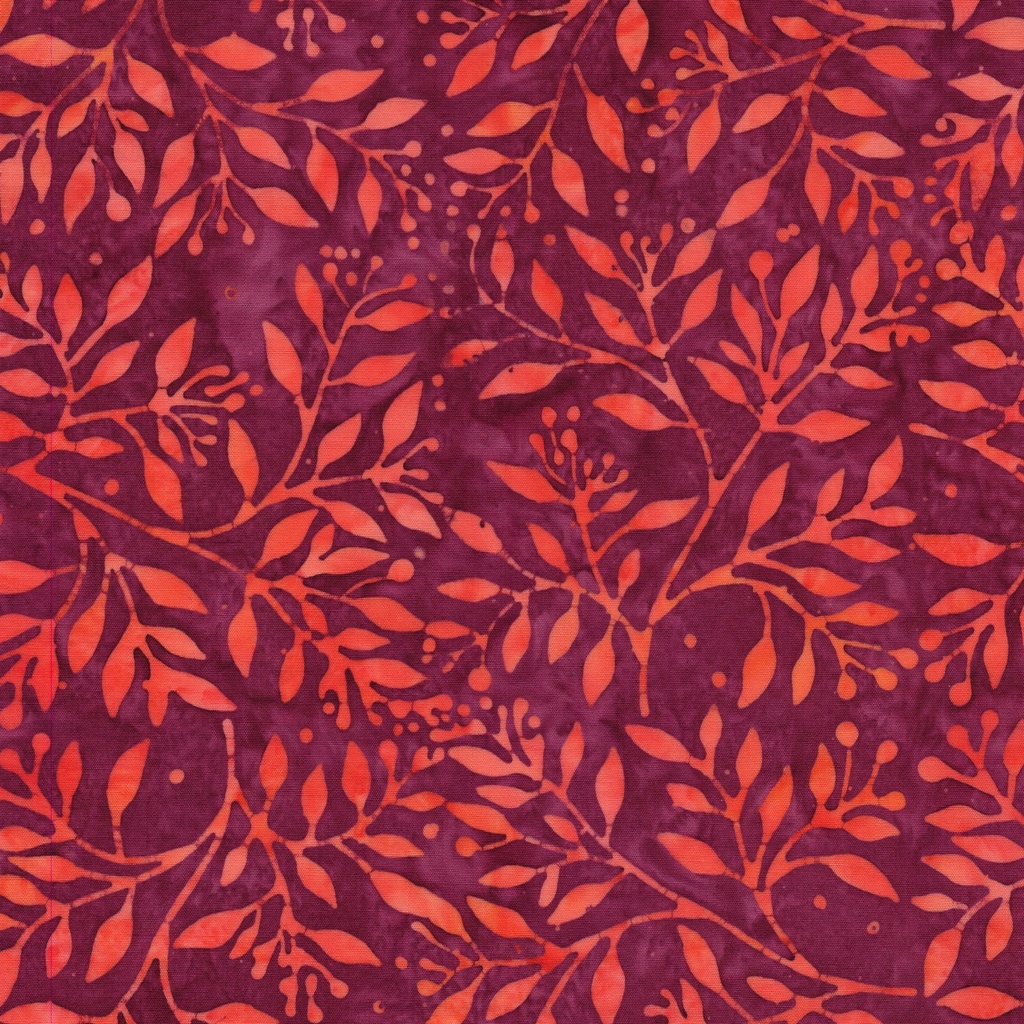 712543885 / Sprigs Berries-Multi Purple Peach Rhapsody