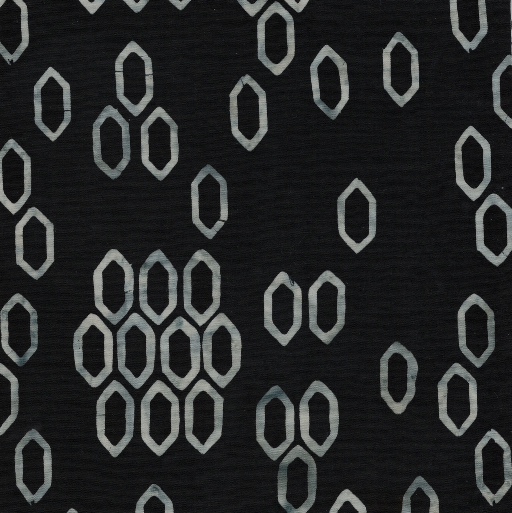 [712603702] 712603702 / Scattered Hexies-Black