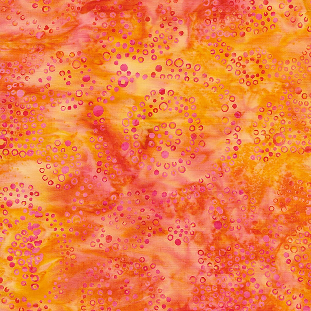 [721901220] 721901220 / Dot Rings-Orange Nasturtium