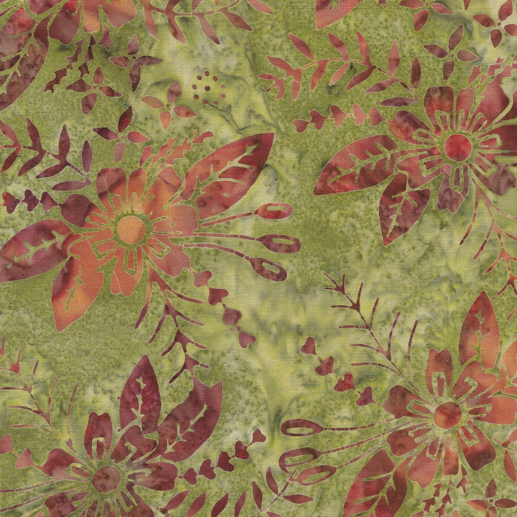 [722401610] 722401610 / Floral Spray-Green Honeydew