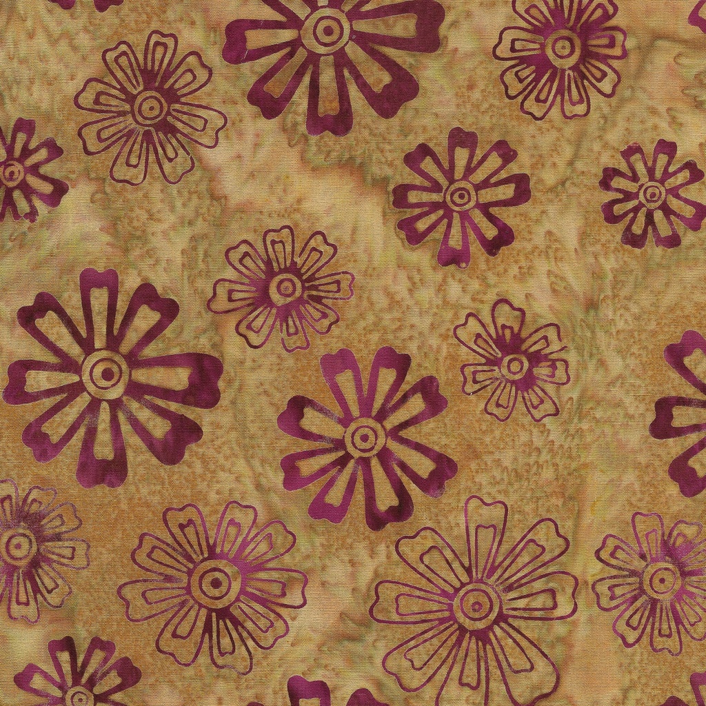 722404263 / Tossed Flowers-Gold Wheat