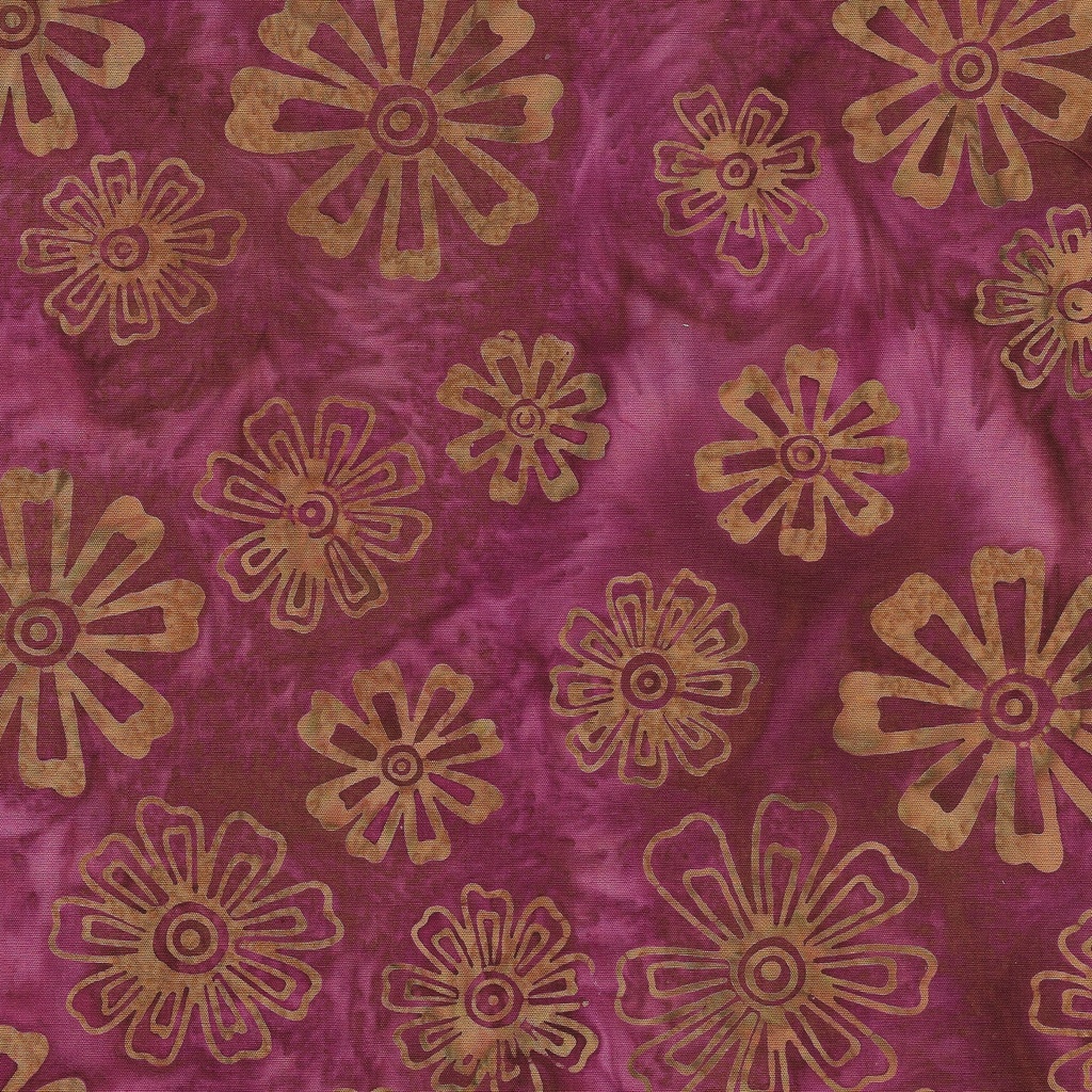 722404375 / Tossed Flowers-Red Cranberry