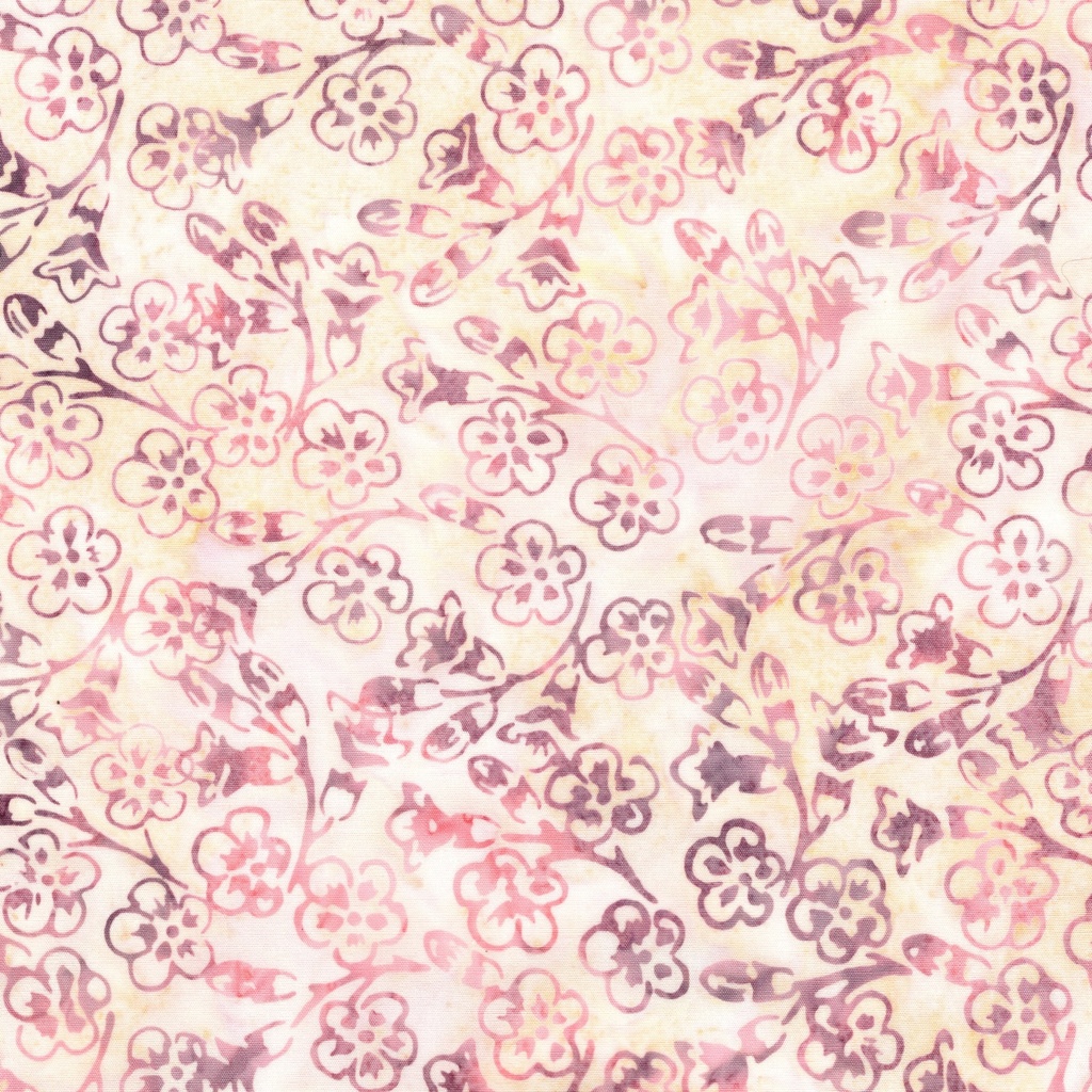 812503868 / Tossed Blossoms-Multi Grey Purple White