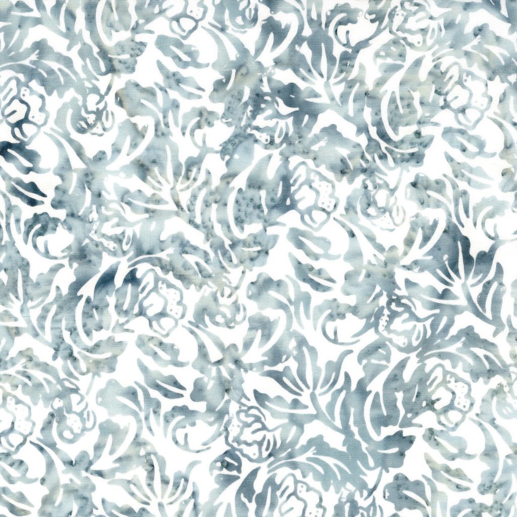 812602701 / Large Floral Print-White