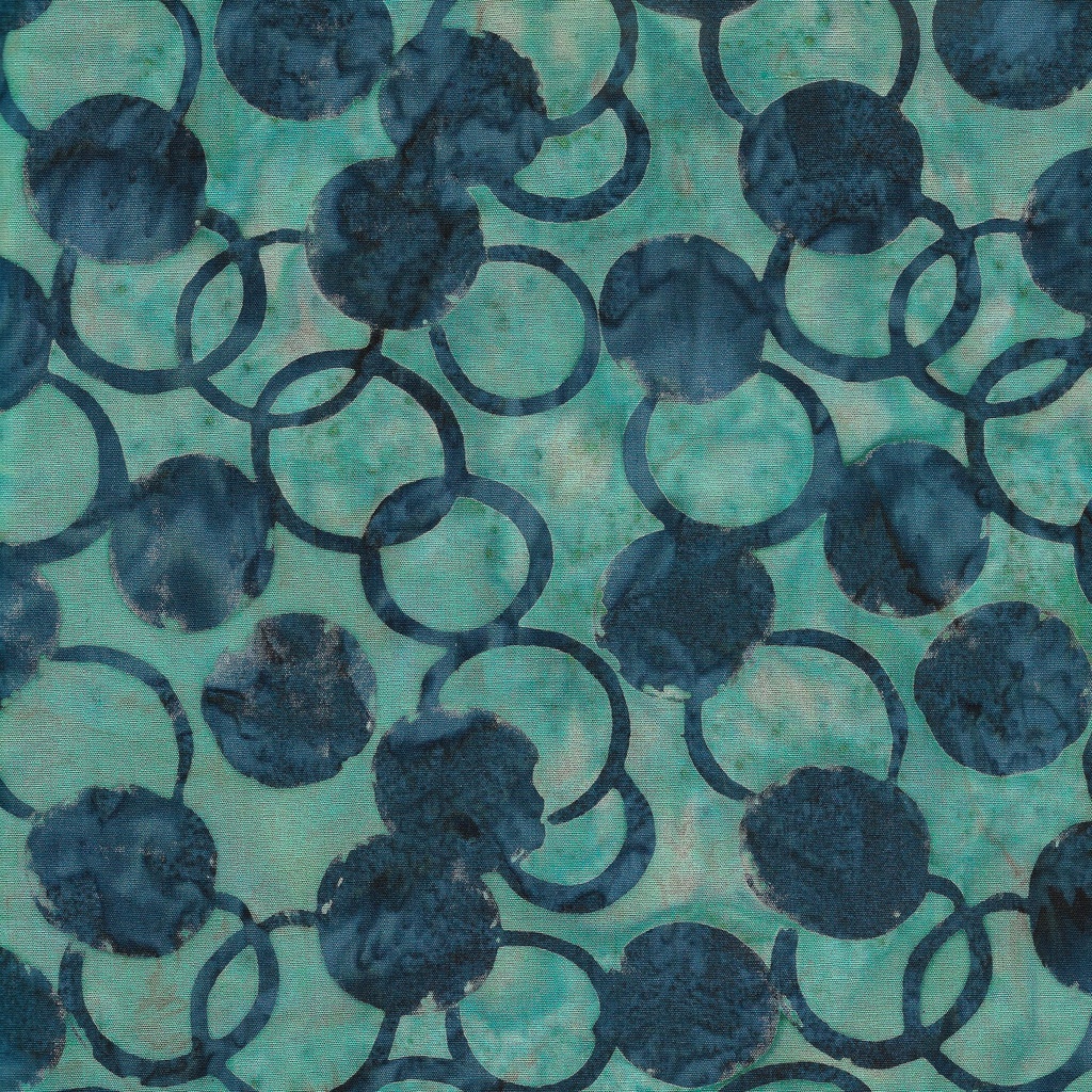 [822301997] 822301997 / Dots and Rings-Teal Bridgewater