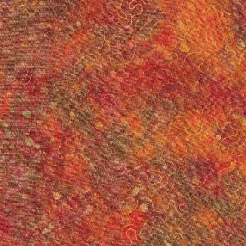 [822401805] 822401805 / Jabber Blob-Multi Orange Brown Citrine