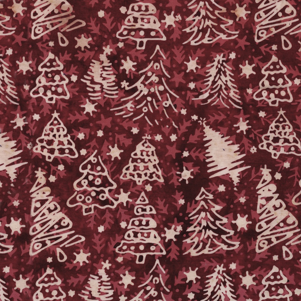 822501335 / Christmas Trees Red Coral