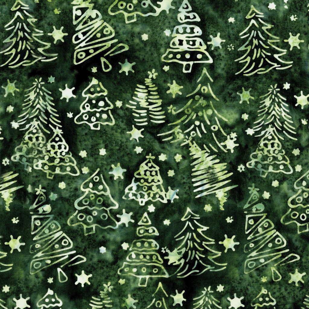 [822501680] 822501680 / Christmas Trees Green Spinach
