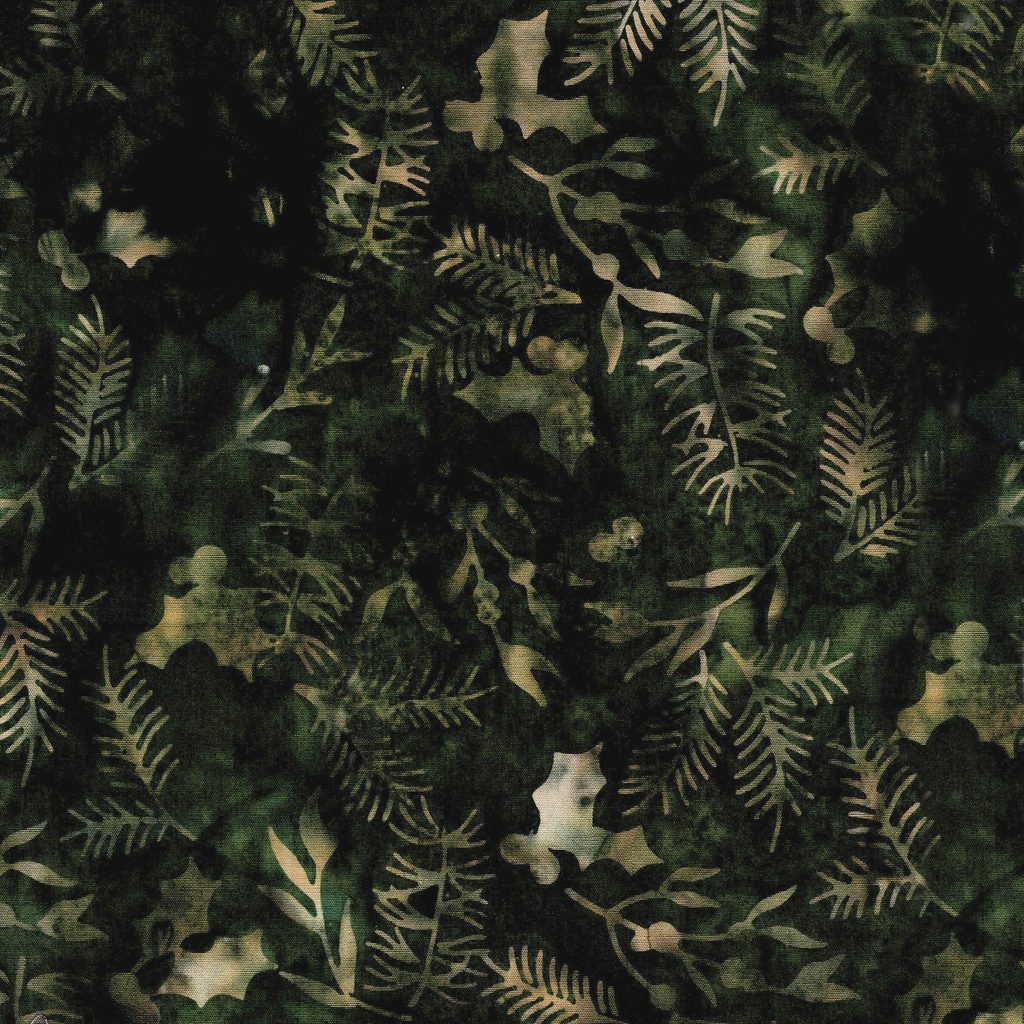 [822502670] 822502670 / Retro Holly Green Jungle