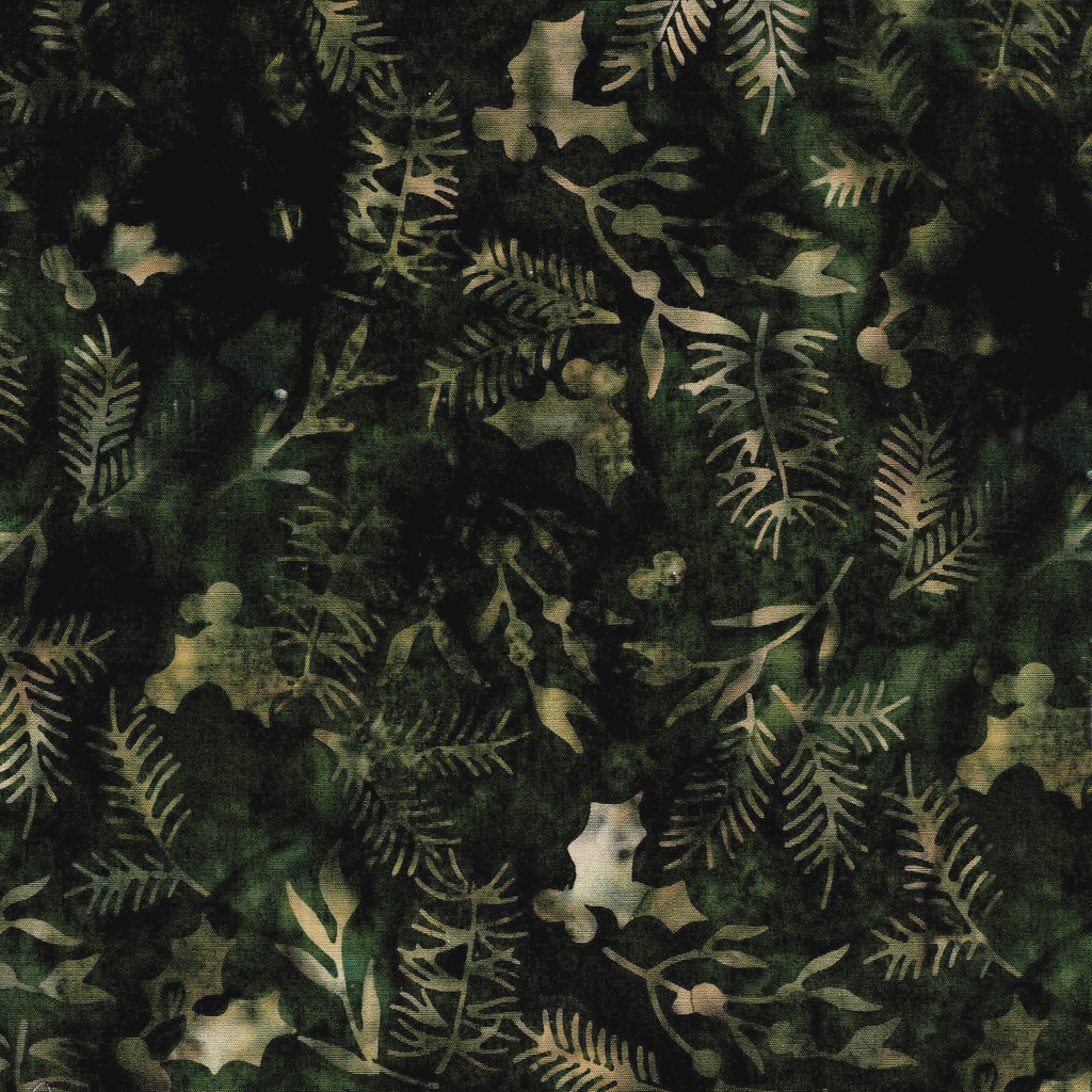 822502670 / Retro Holly Green Jungle