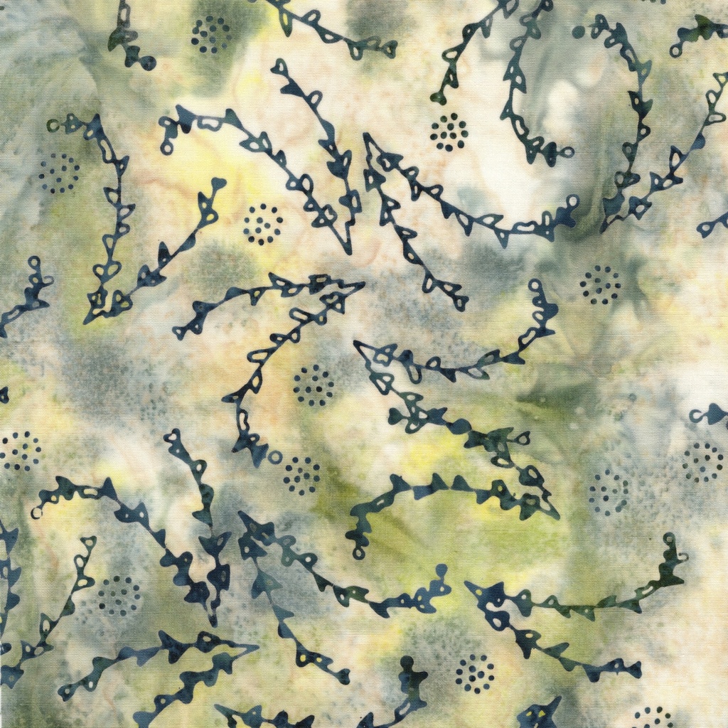 [912505830] 912505830 / Lines of Vines-Multi Green Yellow Glacier