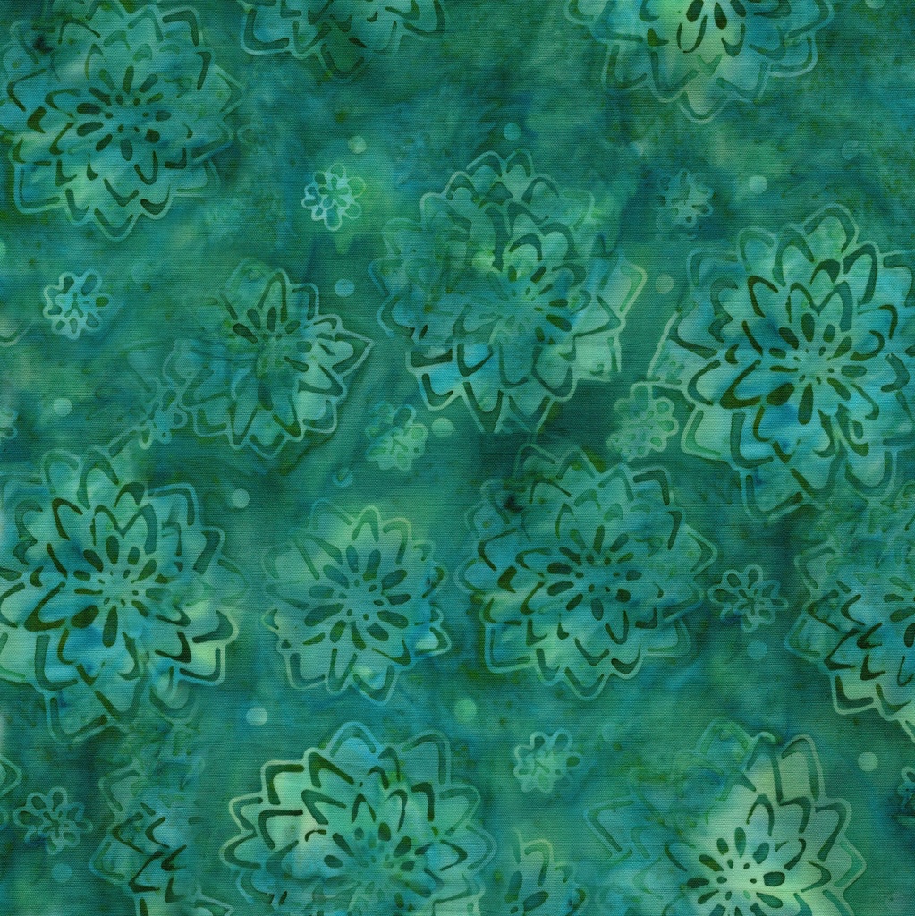 912601970 / Dahlias-Teal Parakeet