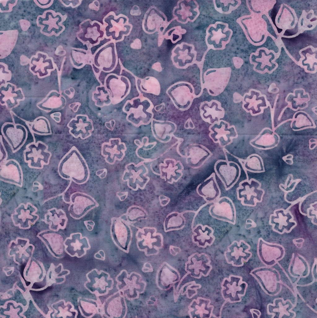 912606420 / Violets and Leaves--Purple Urchin