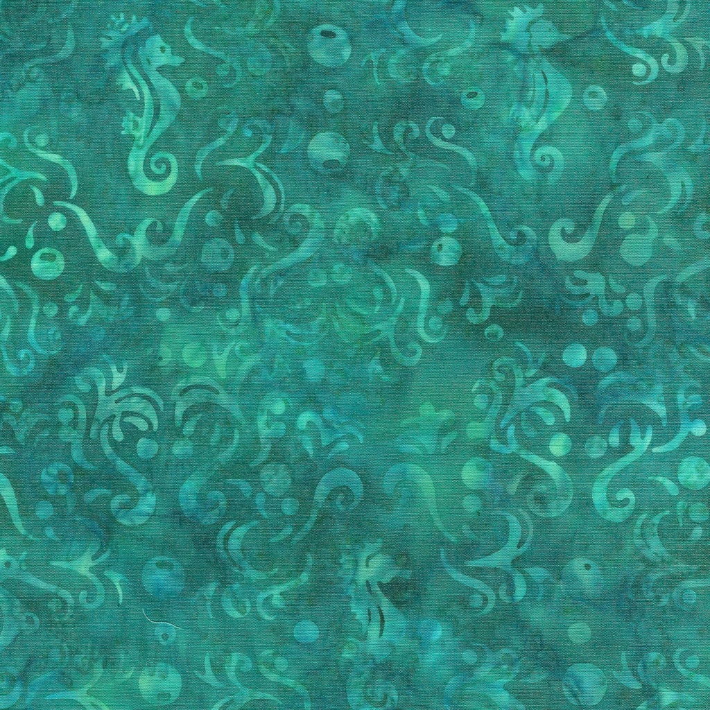 [922405970] 922405970 / Splash Medallion-Teal Parakeet