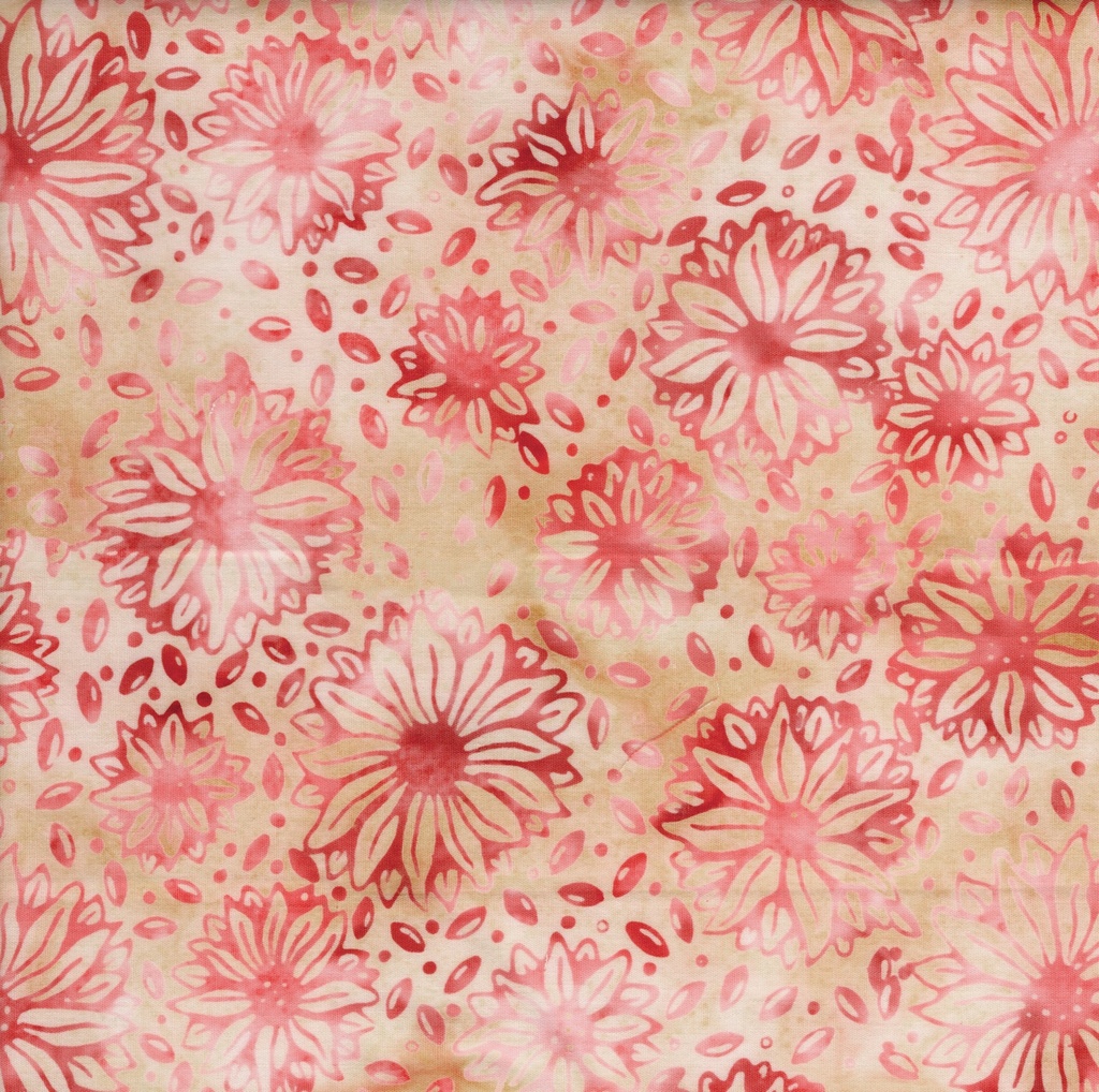 922501020 / Large Daisies Neutral Champagne