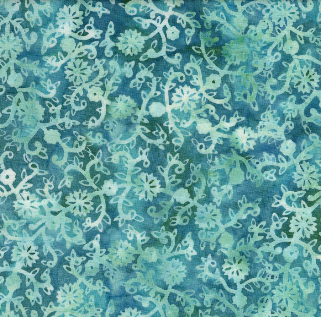 [922504970] 922504970 / Scrolling Vines Teal Parakeet