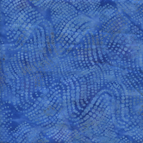 BE23-D1 / Wavy Dots- Bluebird
