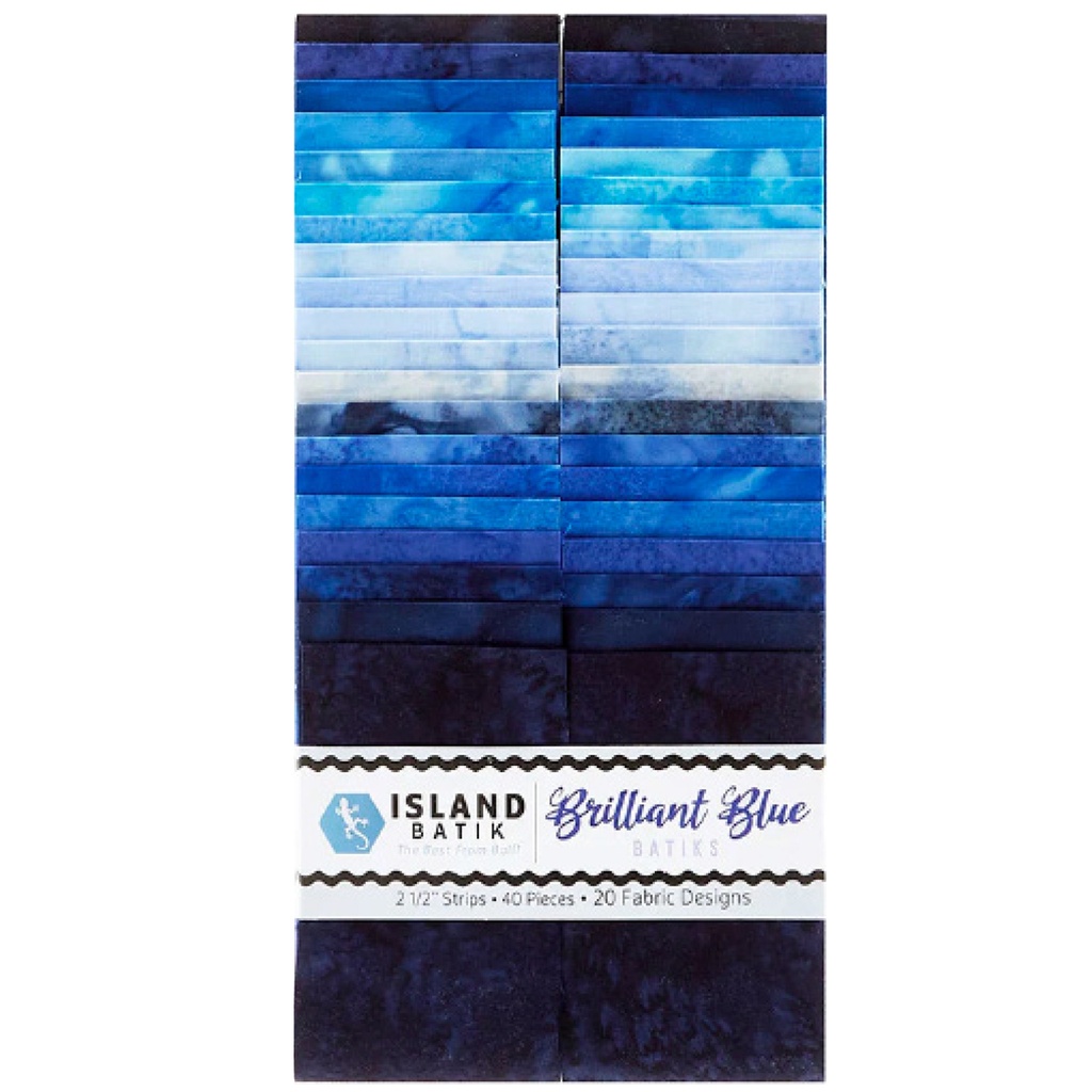 [Brilliant Blue-SP] Brilliant Blue-SP / Brilliant Blue Batiks Strip Pack