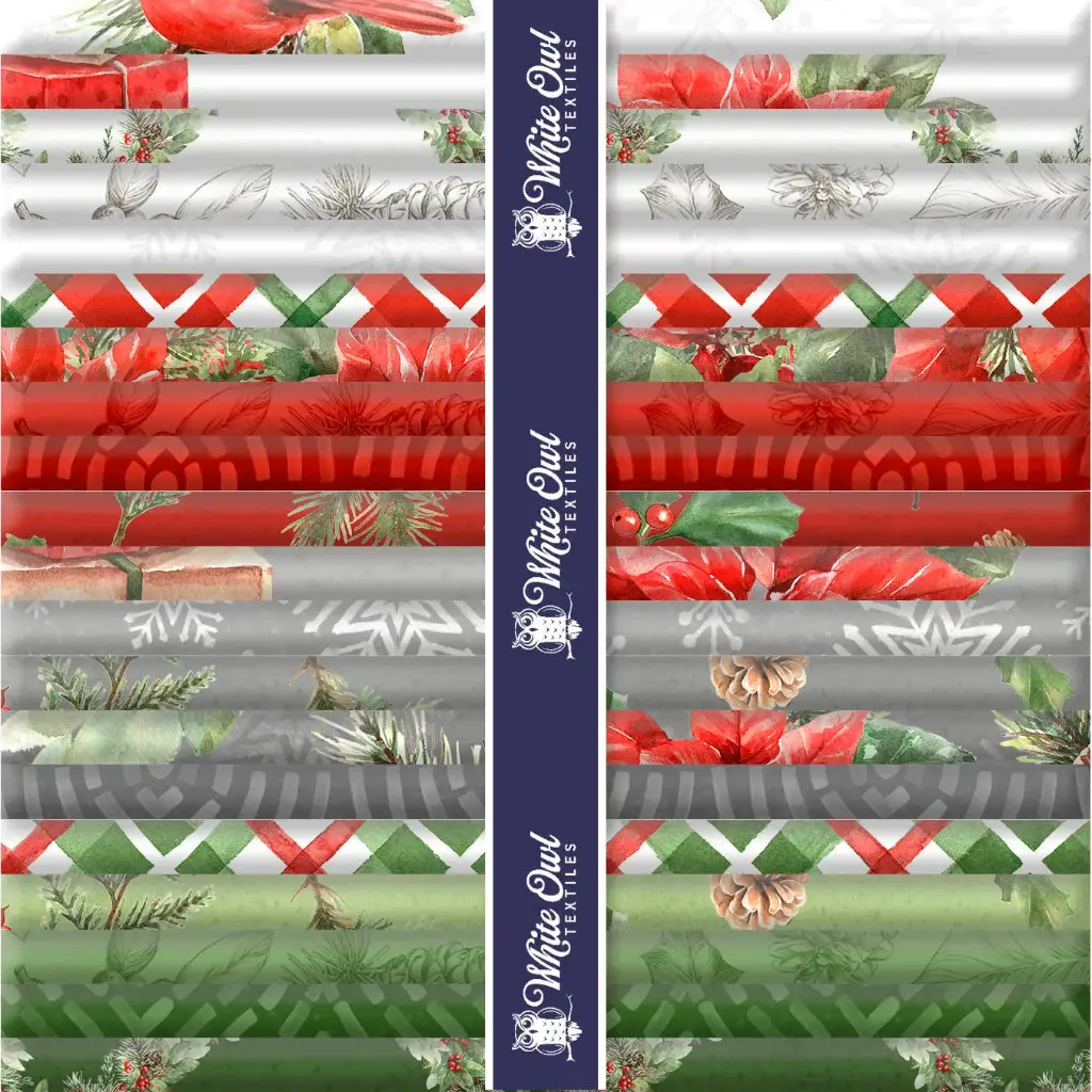 [Feathered Festivities-FQ] Feathered Festivities-FQ / Feathered Festivities Fat Quarter Pack