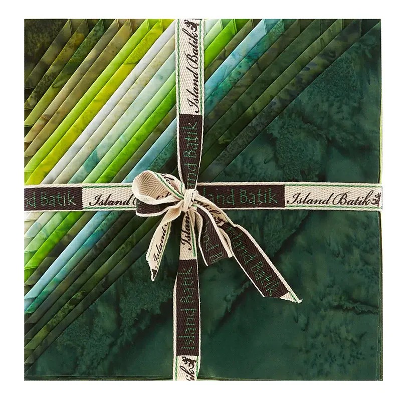 Glorious Green-ST / Glorious Green Batiks Stack