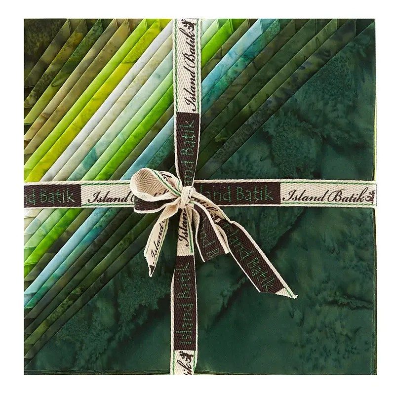 Glorious Green-ST / Glorious Green Batiks Stack