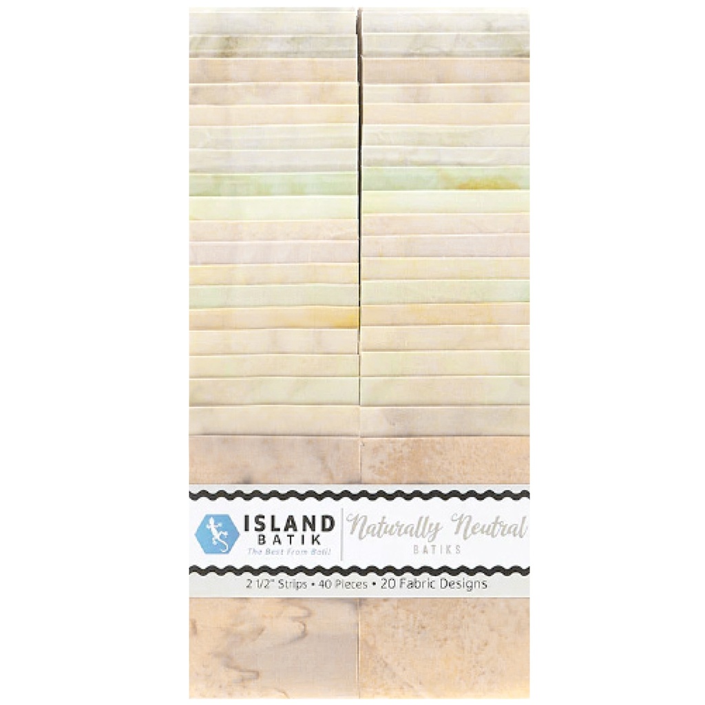 Naturally Neutral-SP / Naturally Neutral Batiks Strip Pack