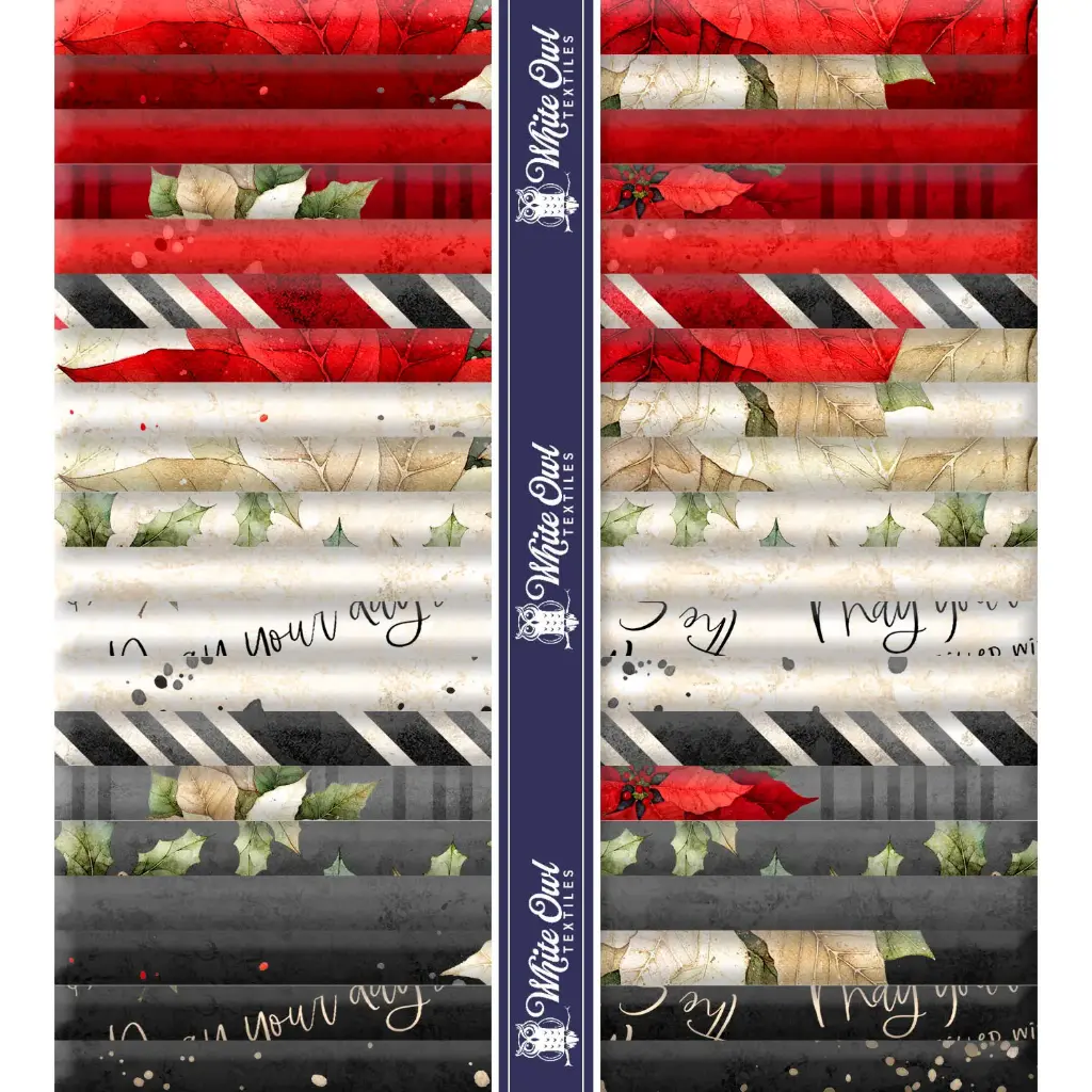 [Poinsettia Radiance-FQ] Poinsettia Radiance-FQ / Poinsettia Radiance Fat Quarter Pack