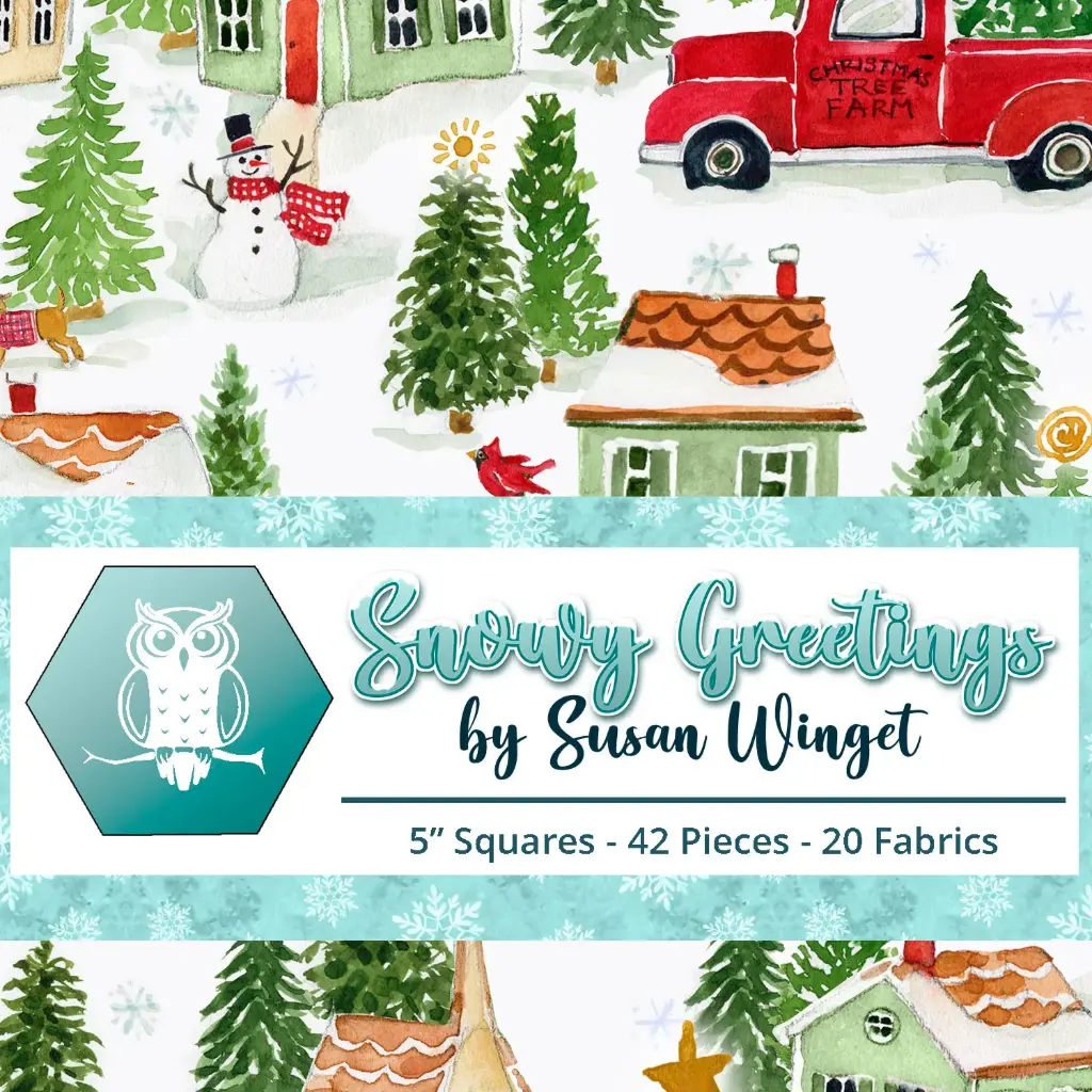 Snowy Greetings-05 / Snowy Greetings Stamp