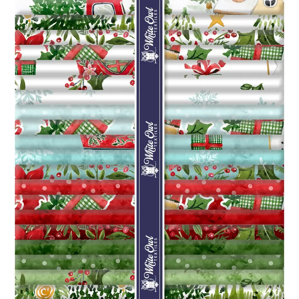 [Snowy Greetings-FQ] Snowy Greetings-FQ / Snowy Greetings Fat Quarter Pack