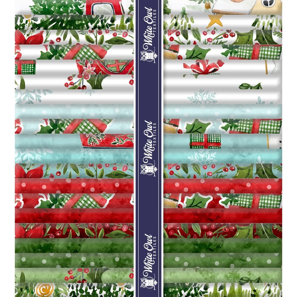 [Snowy Greetings-FQ] Snowy Greetings-FQ / Snowy Greetings Fat Quarter Pack