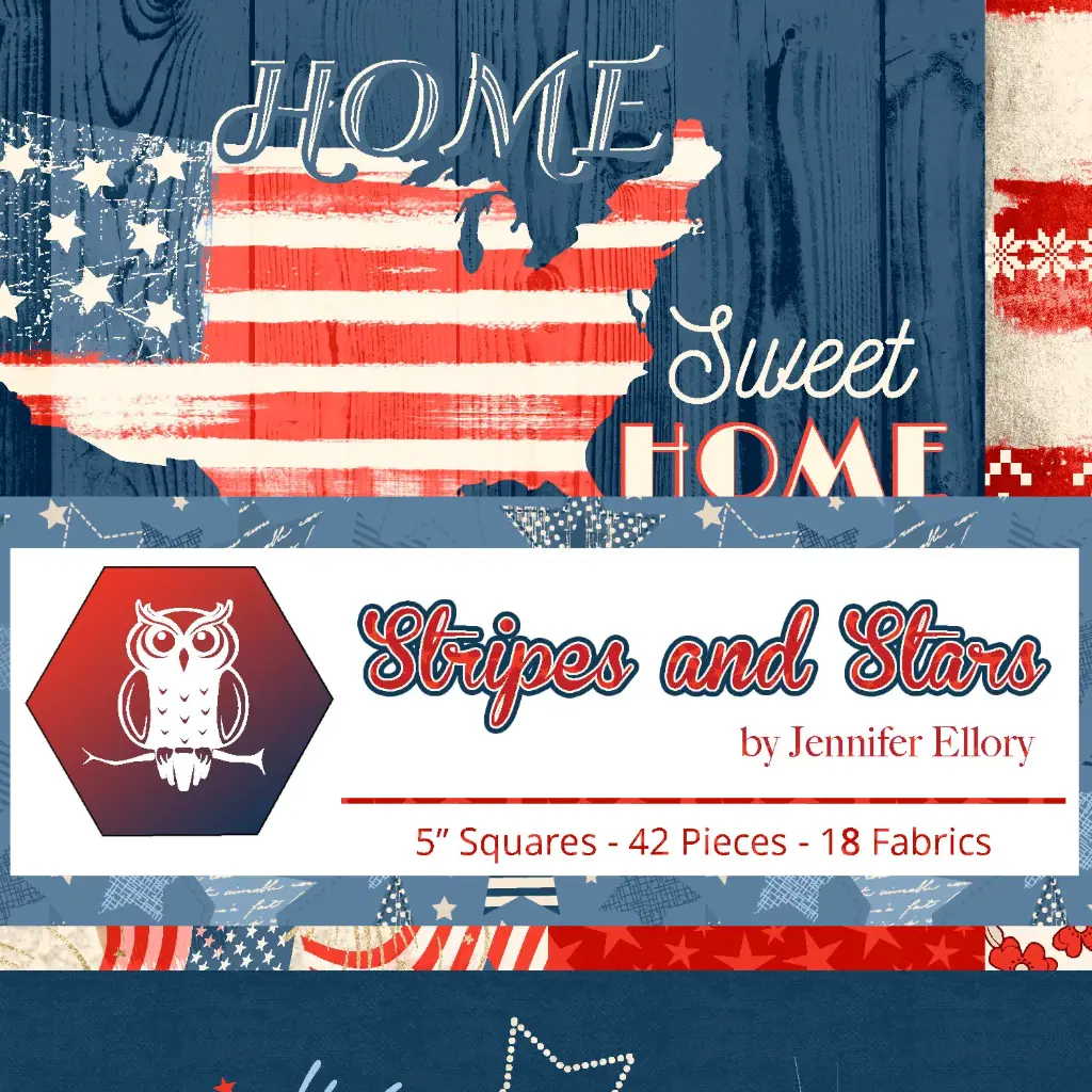 Stripes and Stars-05 / Stripes and Stars Stamp