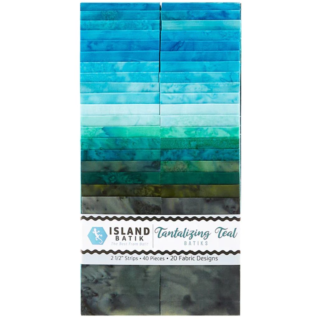 [Tantalizing Teal-SP] Tantalizing Teal-SP / Tantalizing Teal Batiks Strip Pack