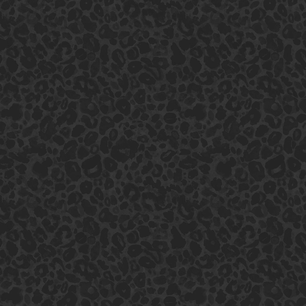 [W100-010-777] W100-010-777 / Animal Print-Black