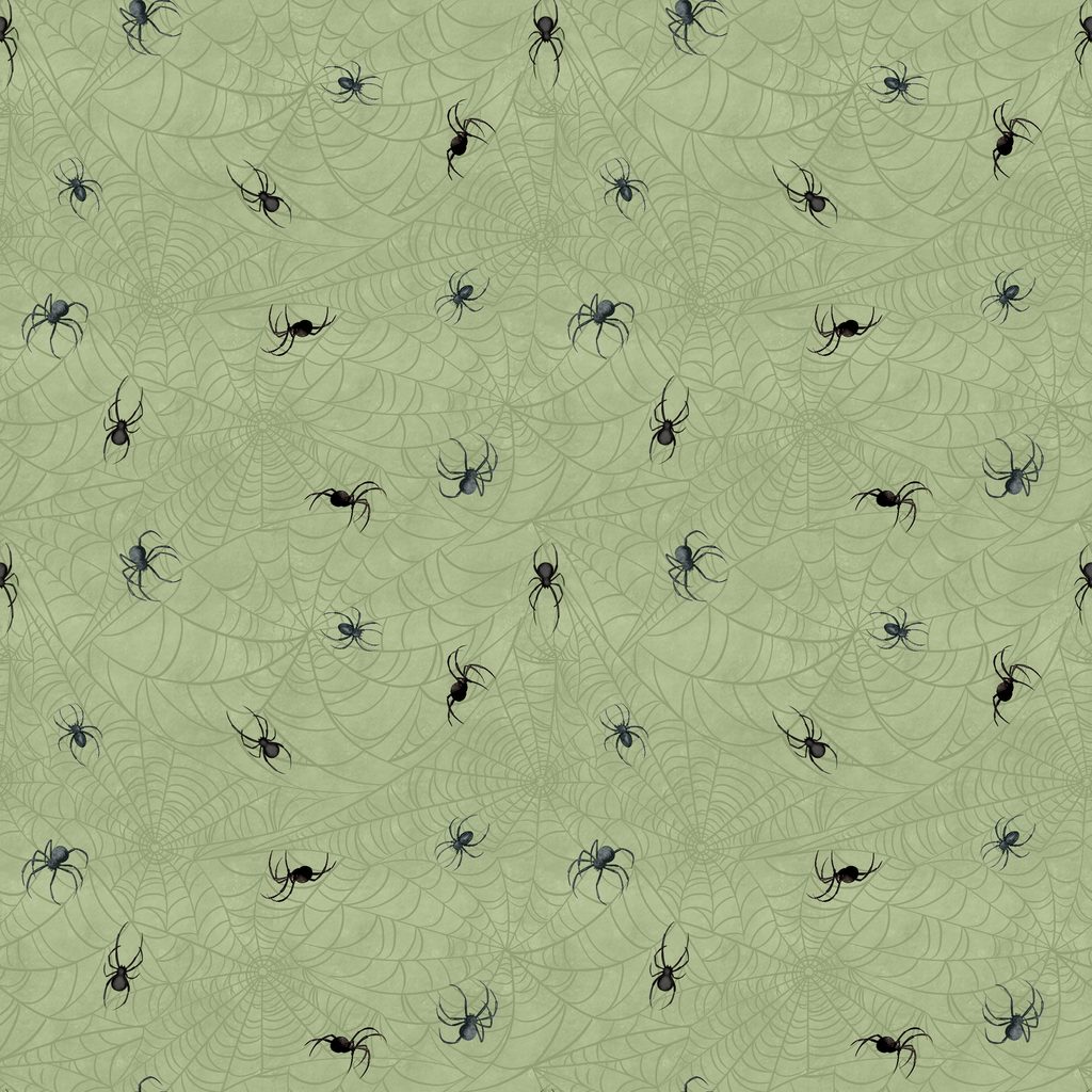 W100-021-677 / Spiders - Sage