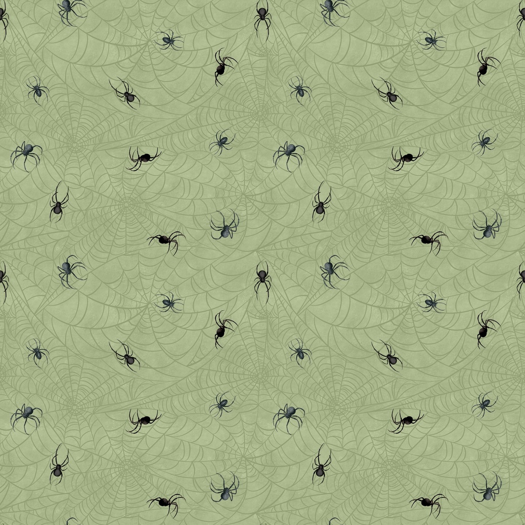 W100-021-677 / Spiders - Sage