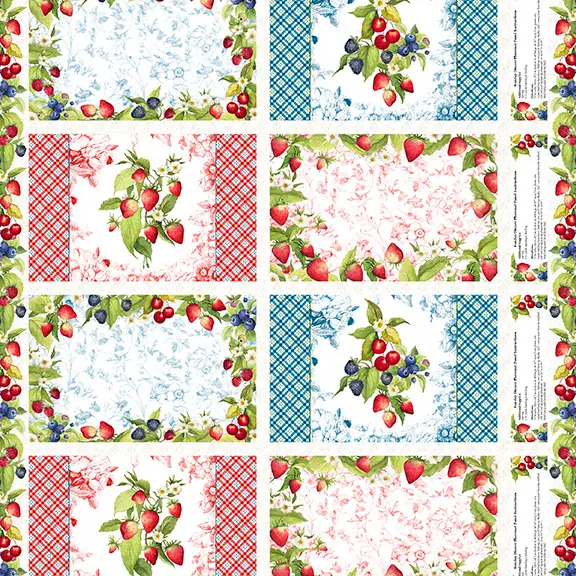W105-010-035 / Placemat Panel-Multi