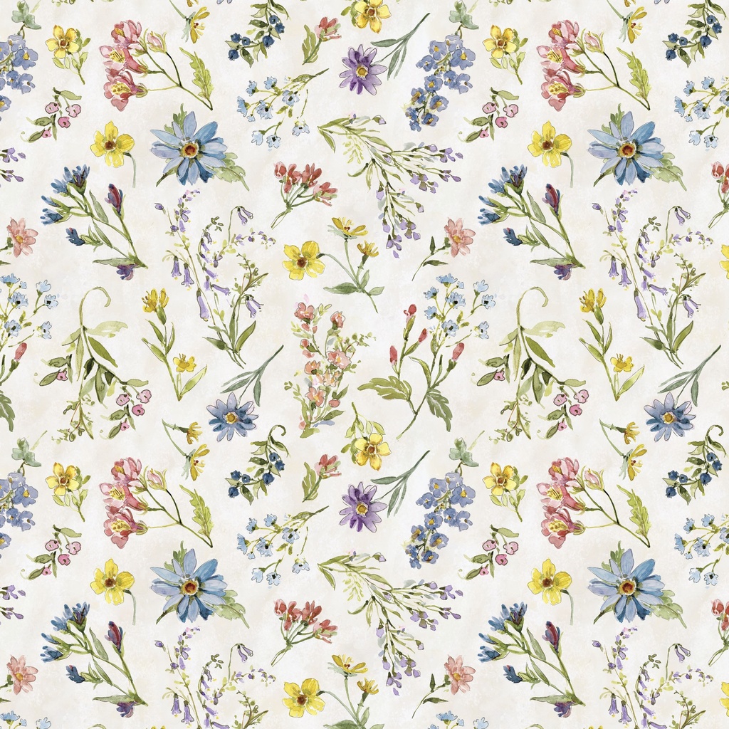[W105-023-046] W105-023-046 / Wildflower Toss-Cream