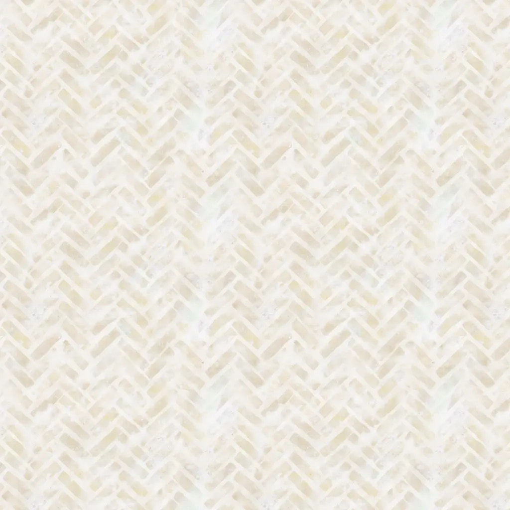 [W105-028-003] W105-028-003 / Herringbone Tiles-Cream