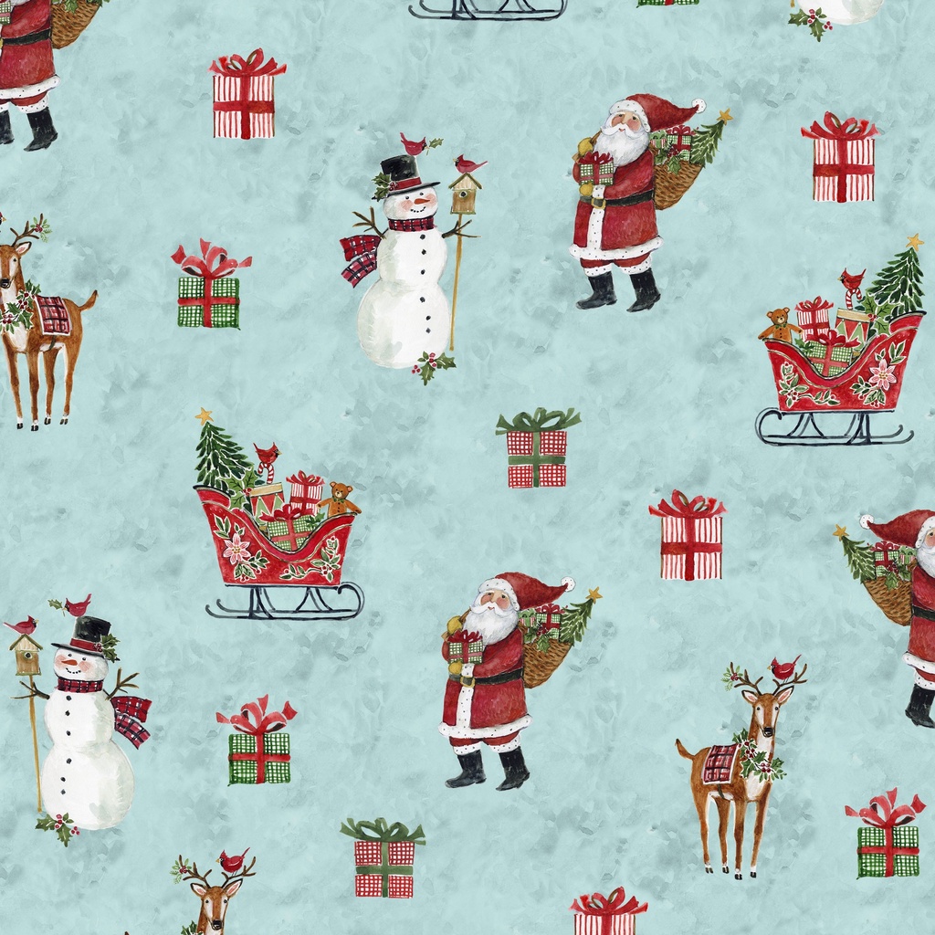 [W105-033-536] W105-033-536 / Christmas Icons-Blue