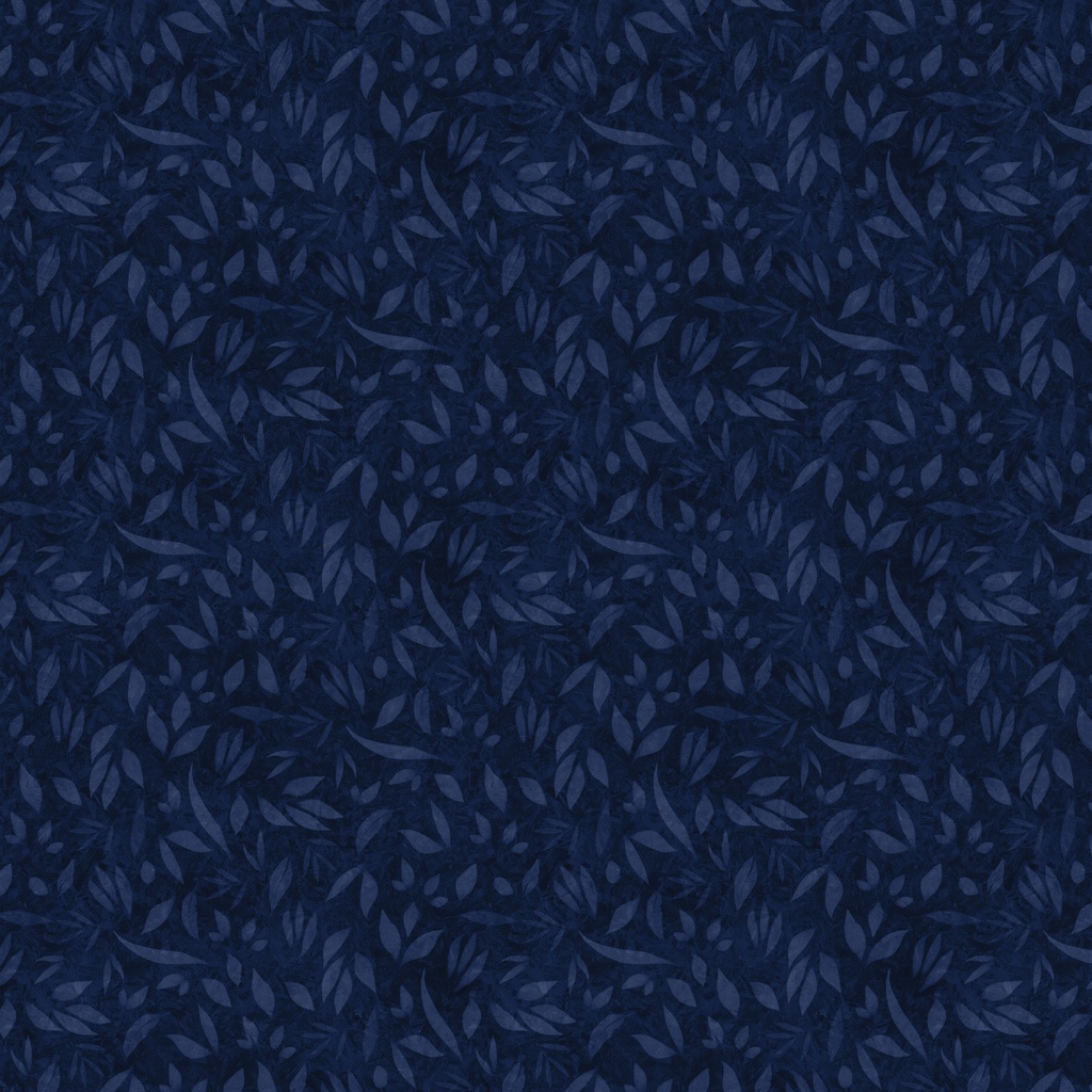 [W110-002-595] W110-002-595 / Foliage-Navy
