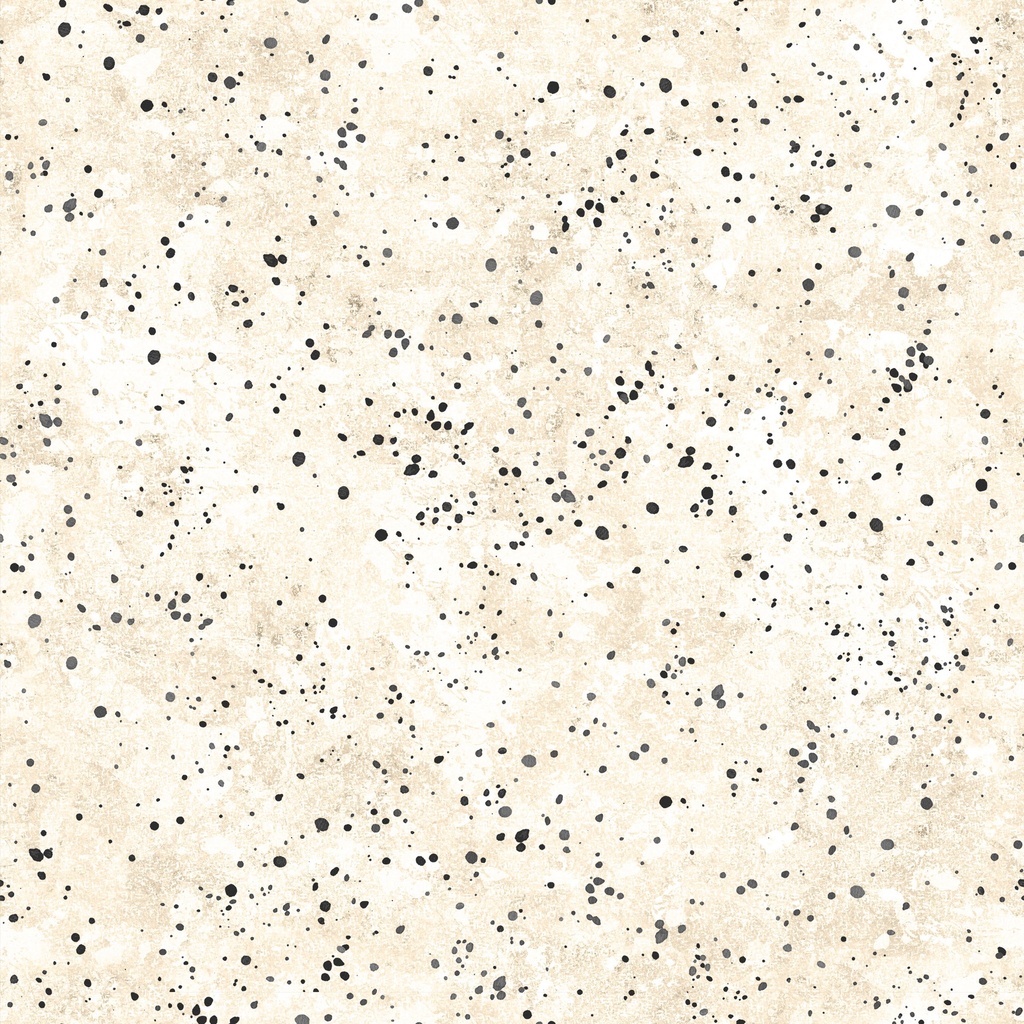 [W110-012-077] W110-012-077 / Dots-Cream/Black