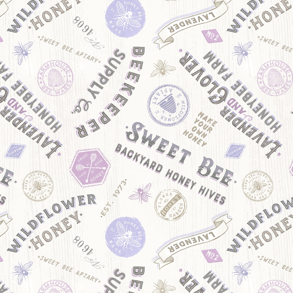 [W115-008-024] W115-008-024 / Titles & Labels-Cream