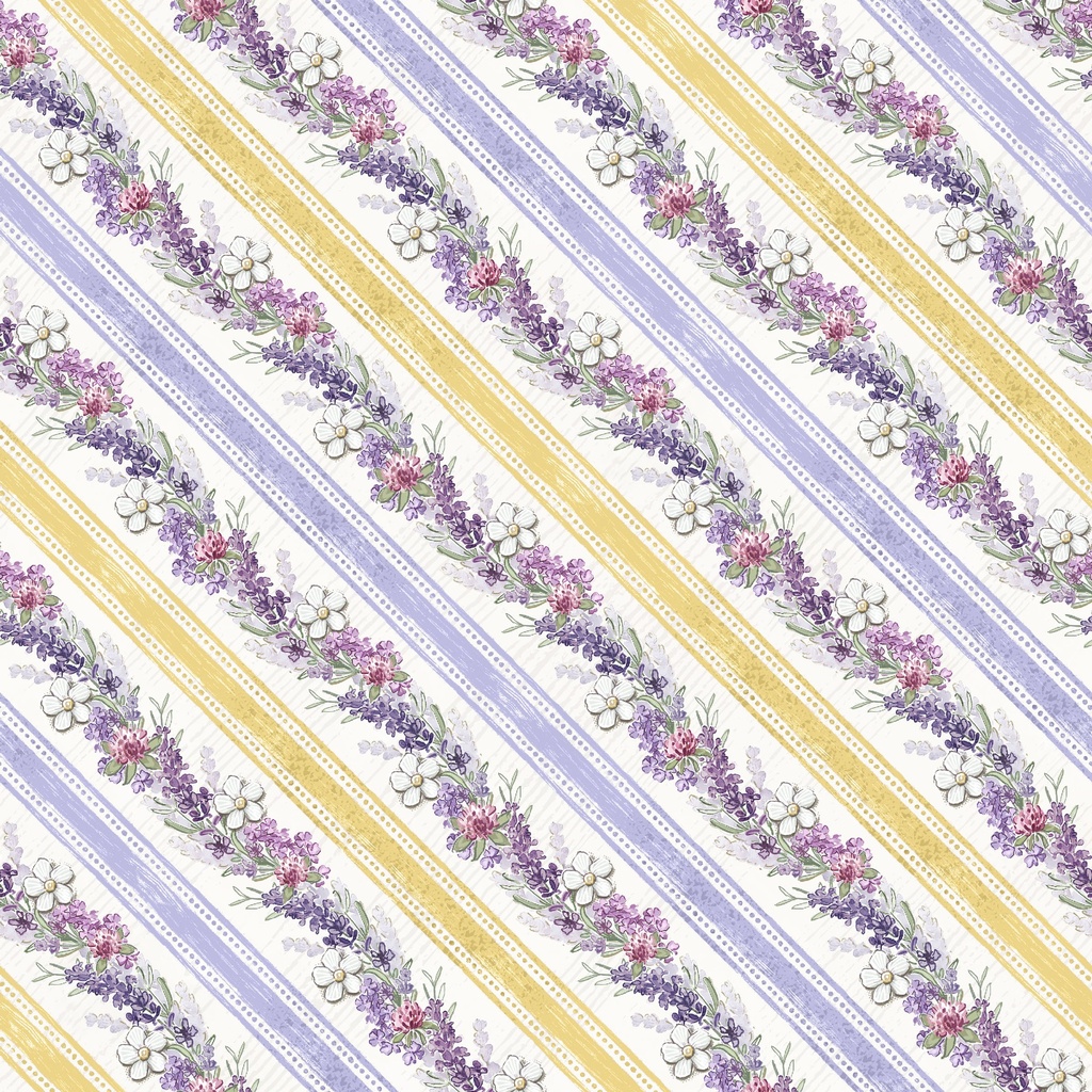 [W115-010-042] W115-010-042 / Ticking Stripe-Yellow