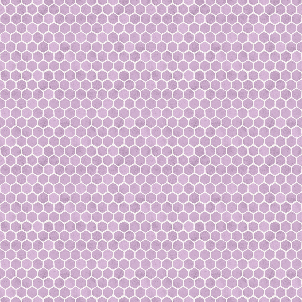 [W115-012-120] W115-012-120 / Honeycomb-Purple