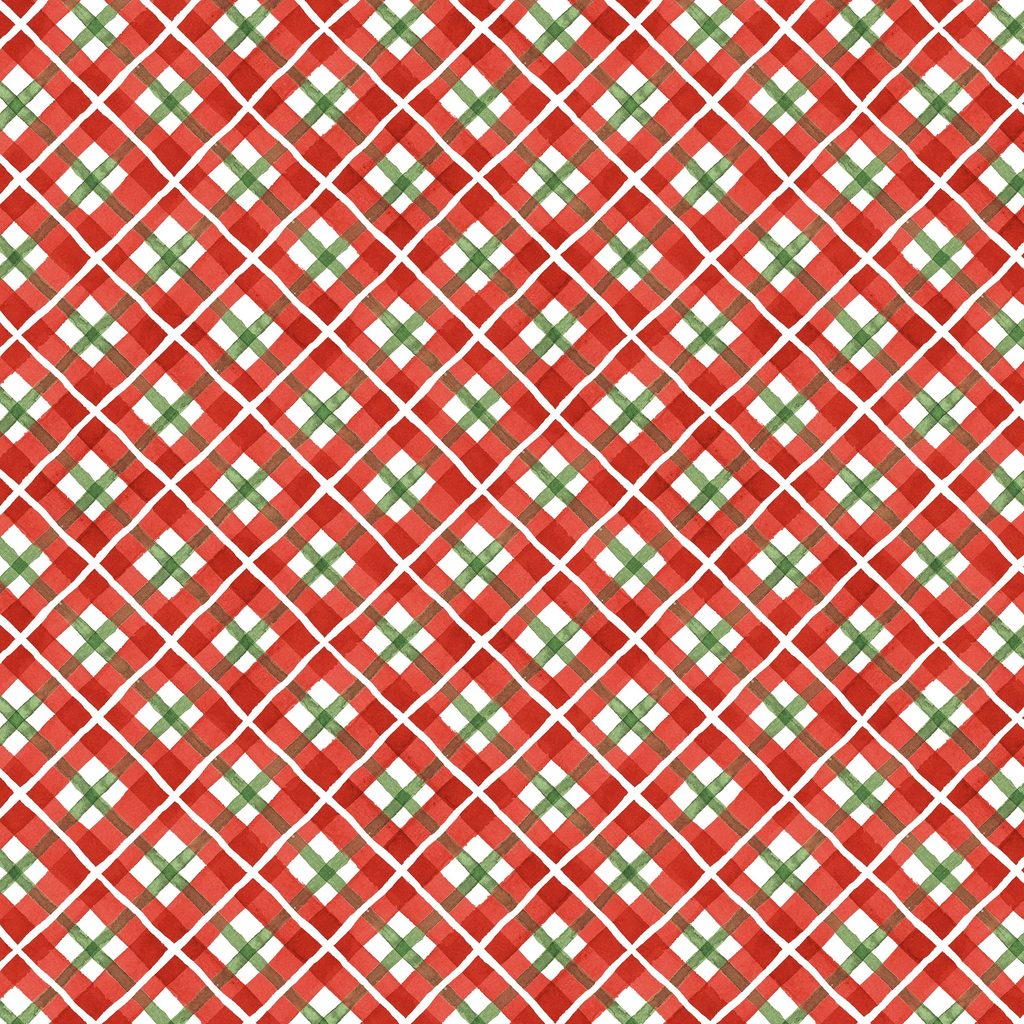 [W120-012-306] W120-012-306 / Plaid-Red