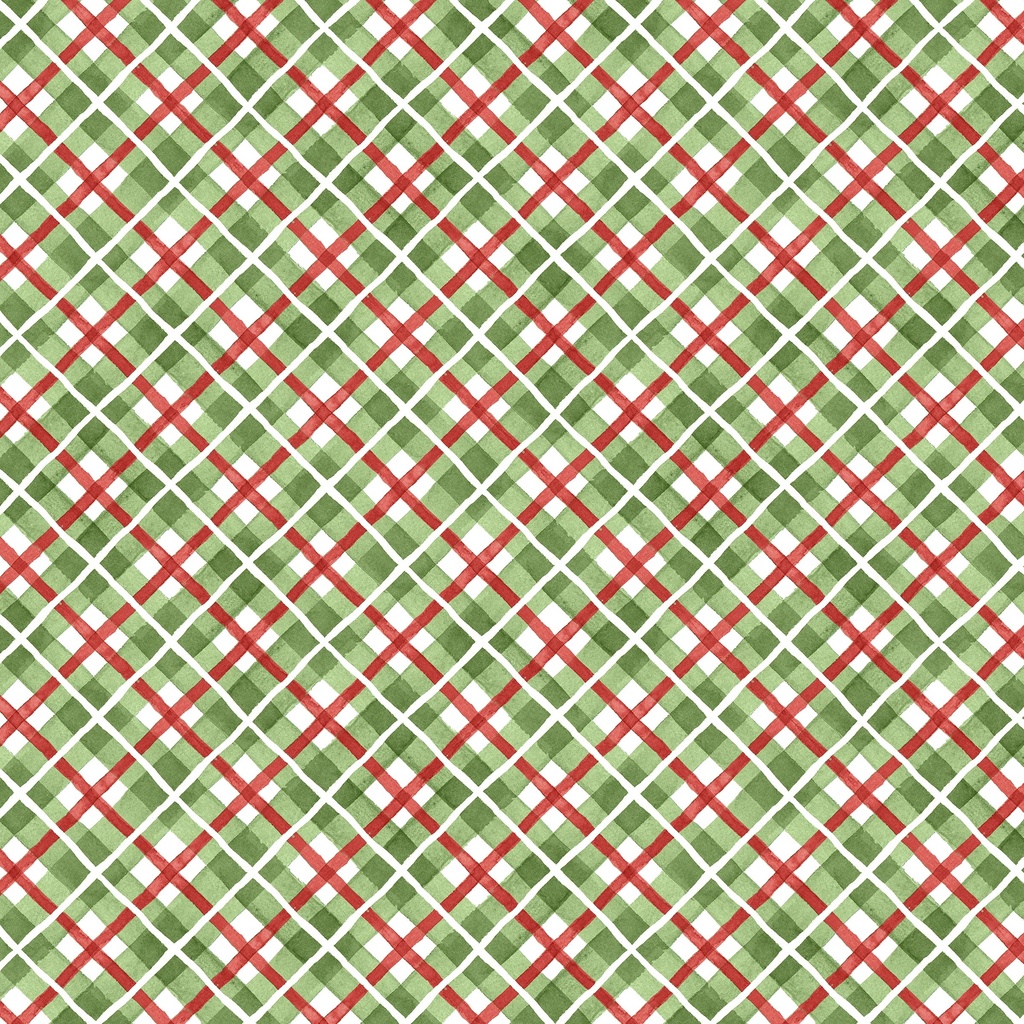 [W120-012-603] W120-012-603 / Plaid-Green