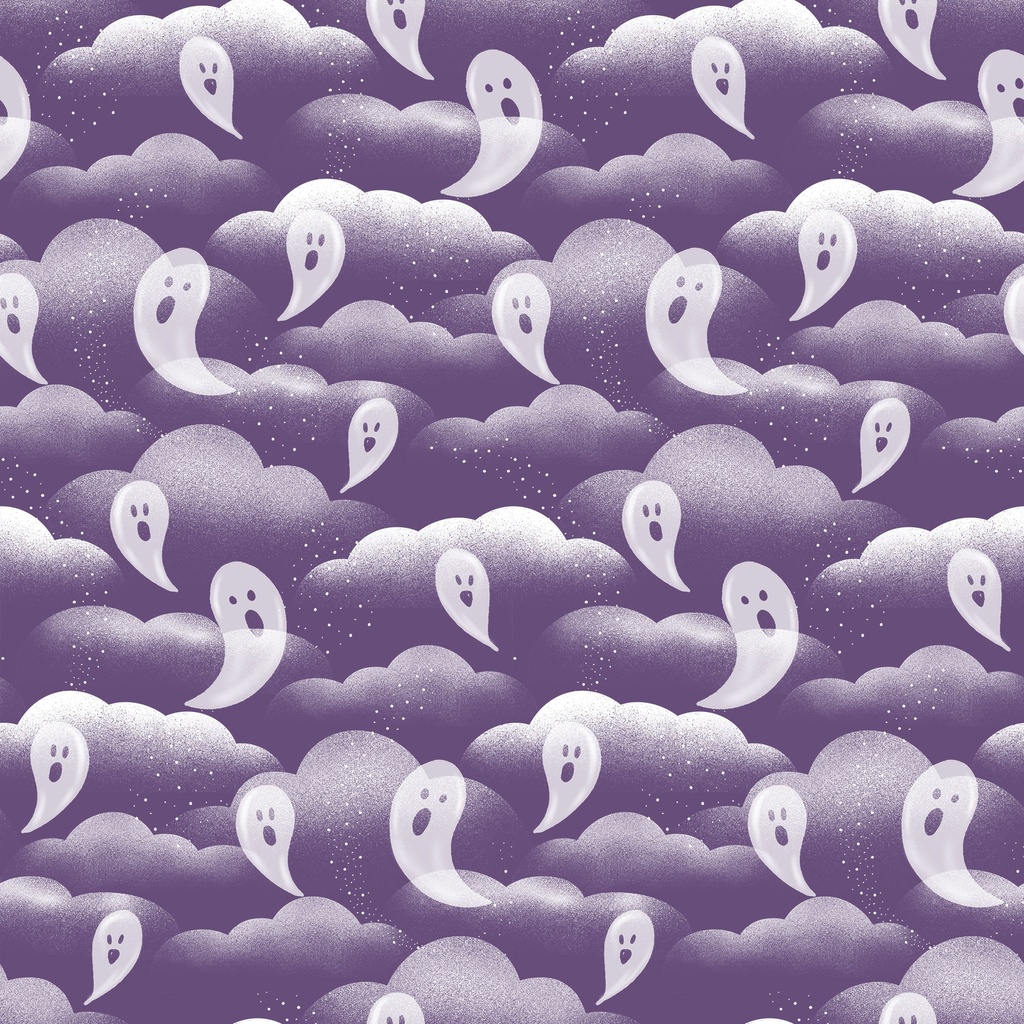 W125-005-400 / Ghosts - Purple